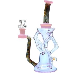 QUAD WIGWAG RECYCLER WITH OPAL (Color: MPK+PPL)